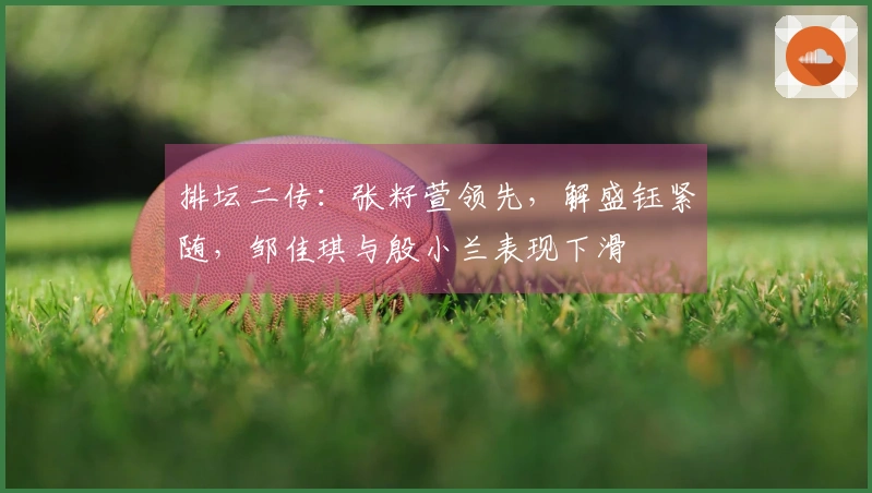 排坛二传：张籽萱领先，解盛钰紧随，邹佳琪与殷小兰表现下滑